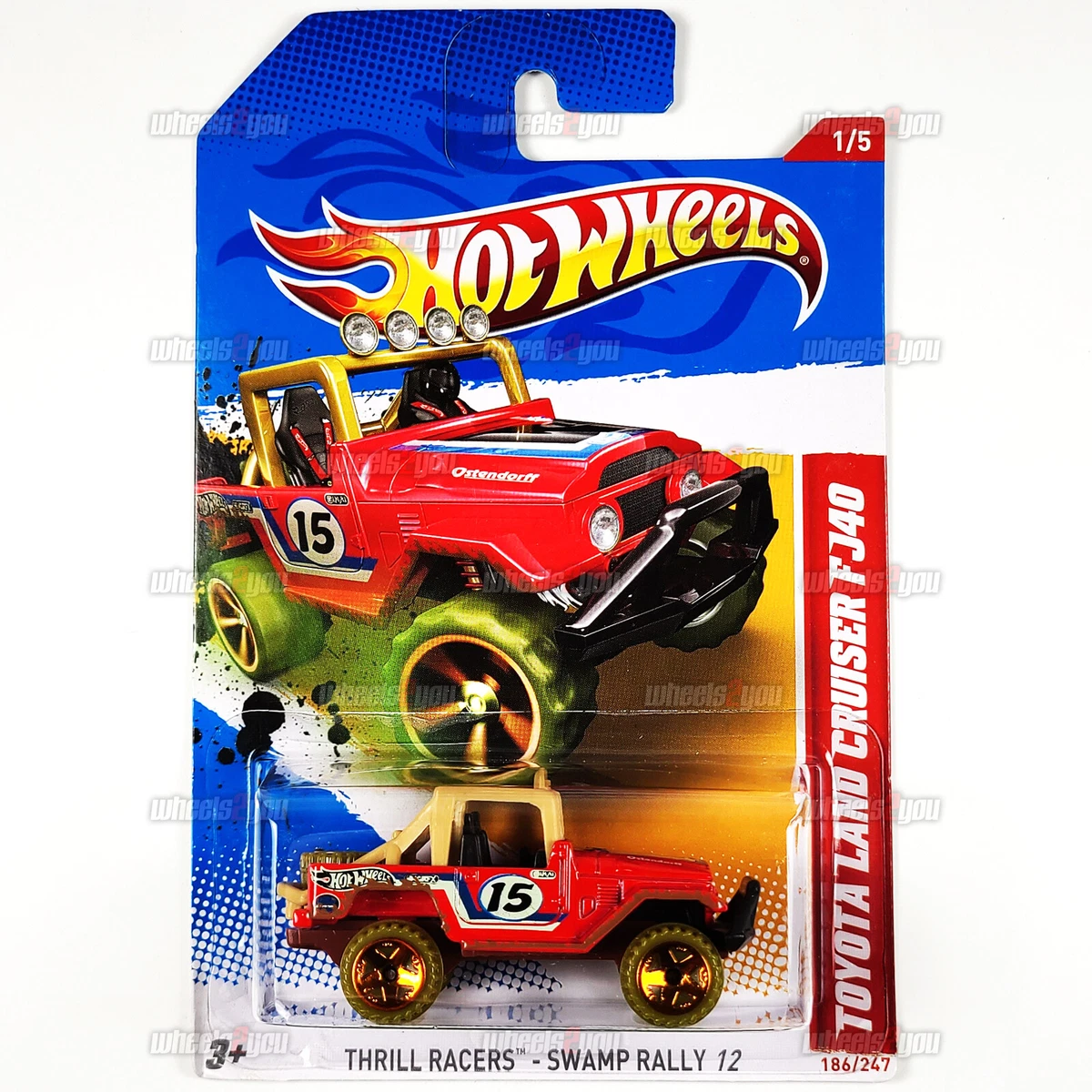 Hot wheels toyota land cruiser fj40 sales
