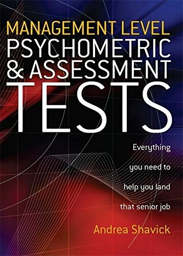 psychometric & assessment tests shavick 1845280288 - Foto 1 di 1