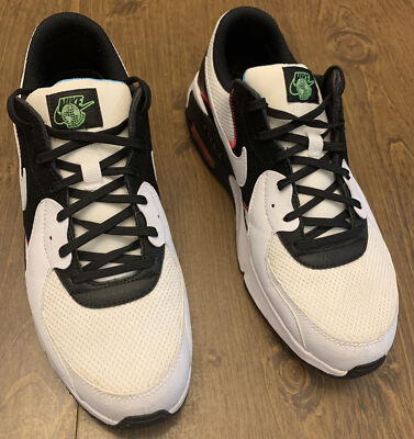 nike air max excee white black crimson