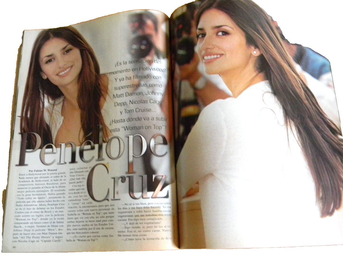 Vanidades USA 2000 Noviembre 12 Pre-Owned Cover Penelope