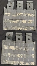 TWO - US Molle II M4 Three Mag Pouch Multicam OCP 3 Magazine Pouch - GP1