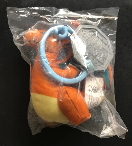 Charizard Burger King Plush Keyring Pokemon World 2000 Kanto SEALED NEW