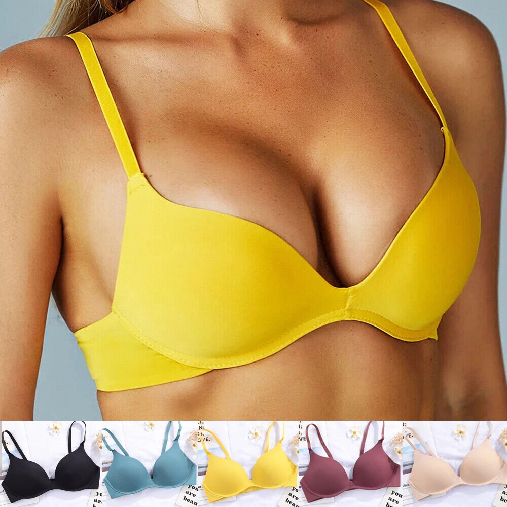 2Pcs 30-42 AAA AA ABC Women Bras Sexy Lingerie Thin Padded