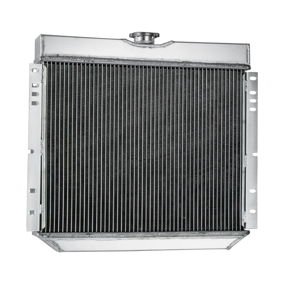 3 Row Aluminum Radiator fit 67-1970,68 Ford Mustang Falcon/ Mercury Cougar L6 V8 - Image 4 of 4