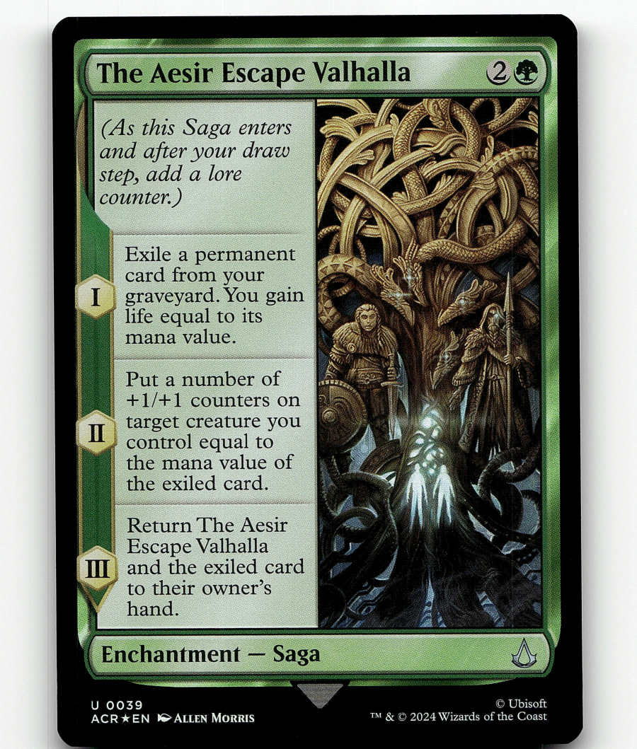 FOIL - MTG The Aesir Escape Valhalla #39 - Universes Beyond