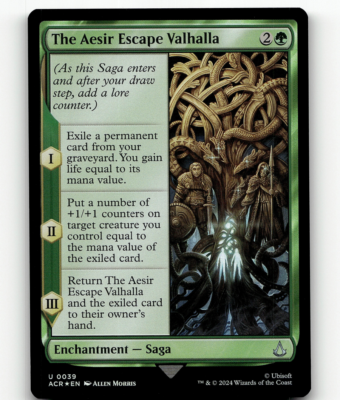 FOIL - MTG The Aesir Escape Valhalla #39 - Universes Beyond