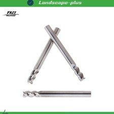 3 Pcs 1/4" Alu-Power 3 Flute Regular Carbide End Mill For Aluminum NEW