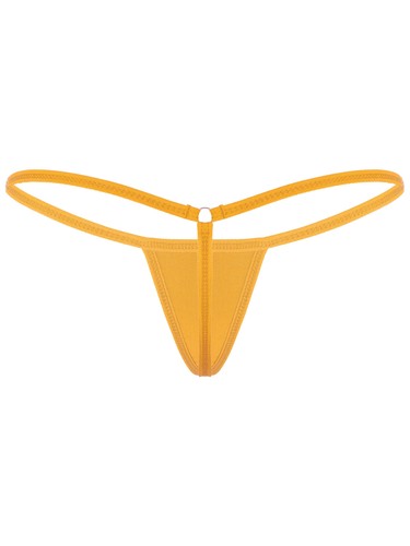 Ropa interior sexy de cuerda en G para mujer tanga calzoncillos lencería íntimos de altura baja - Imagen 153 de 190