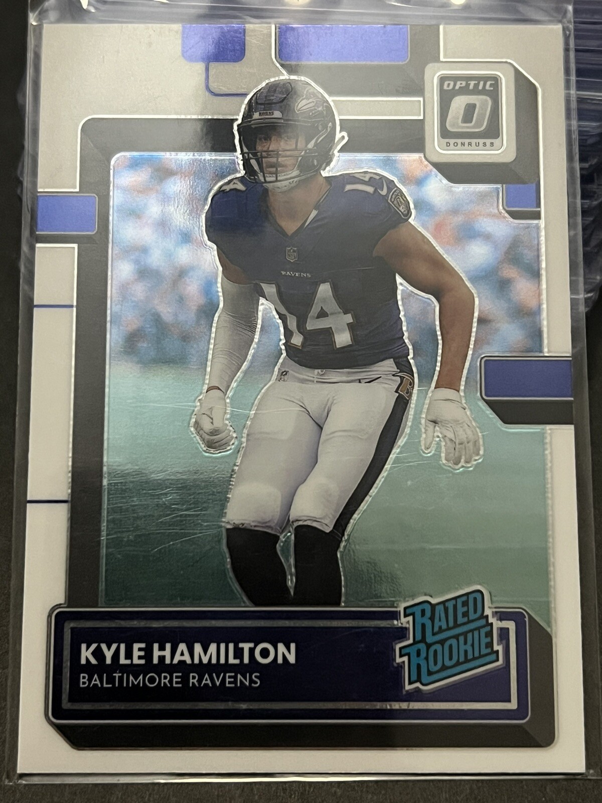 2022 Panini Donruss Optic Rated Rookie #238 Kyle Hamilton RC Ravens NFL