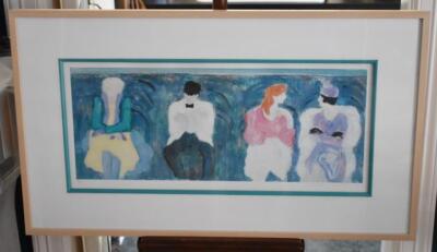 LOVELY BARBARA WOOD SIGNED LIMITED ED (867/975) LITHOGRAPH