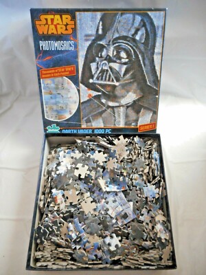 Buffalo Games 1000pc Star Wars Photomosaic Puzzle Series 1 DARTH VADER 10600