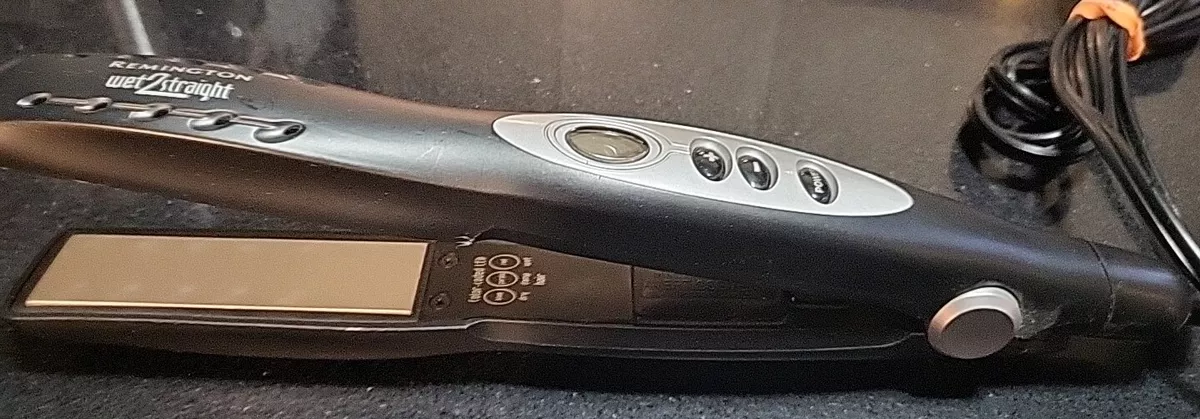 Wet to hot sale straight flat iron