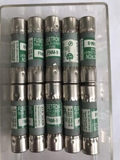 Bussmann Buss Fusetron FNM-9 Dual Element 250V 9A Fuse           (LOT OF 10)