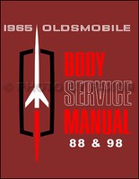 1965 Olds 88 98 Starfire KöRper Reparatur Shop Manuell 65 Oldsmobile Dynamic