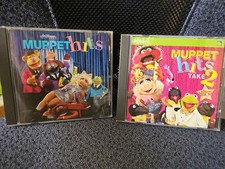 The Muppets  Muppet Hits Take 1 & 2 (2 CD Lot) Jim Henson