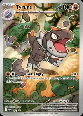 Tyrunt 070 Holo Promo ME: Mega Evolution Promo Pokemon Near Mint