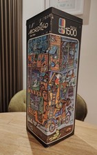 Heye Mordillo Easy Rider Jigsaw Puzzle 1500 Pieces, 1981 Edition, Complete