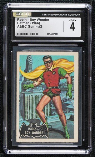 1966 A&BC Batman Black Bat #2 — CGC 4