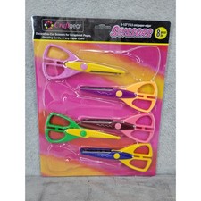 Craftgear 8 Piece Set 6 1/2 Inch Paper Edger Decorative Scissors Crafting