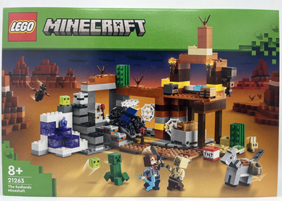 LEGO  Minecraft 21263 Die Mine in den Badlands | 3 Minifiguren 538 Teile | Ab 8