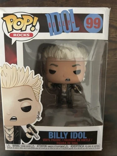 Funko Pop! Rocks #99 Billy Idol READ