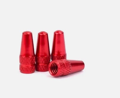4pcs Aluminum Alloy Presta Valve Caps   Dustproof Covers for MTB/Road Bikes