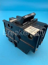 Federal Pacific 60 Amp 2 Pole Type NB Circuit Breaker FPE 240VAC 60A 2P Bolt On
