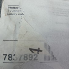 Viessmann 200-W B2KB 26kW 30kW Combi Pressure Relief Valve (PRV)- MPN 7837892