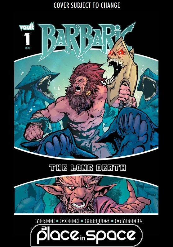 BARBARIC THE LONG DEATH #1A NATHAN GOODEN (WK51)