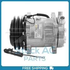 New Compressor for Alternative - SD7H15 - 132mm 2 Groove Clutch 12V