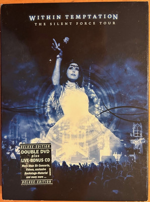DVD Within Temptation The Silent Force Tour Deluxe-Edition 2 DVD sehr guter Zust