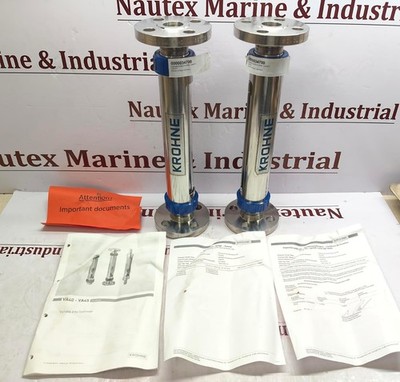 Krohne VA40F/R Variable Area Flowmeter Rotameter 1'' 300LB Flange NEW