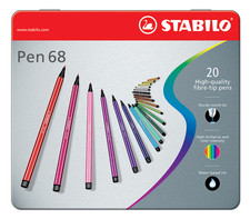 20 BOX PEN STABILO PENS 6820