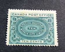 Canada Stamps Scott# E1 Special Delivery 1898 MH H408