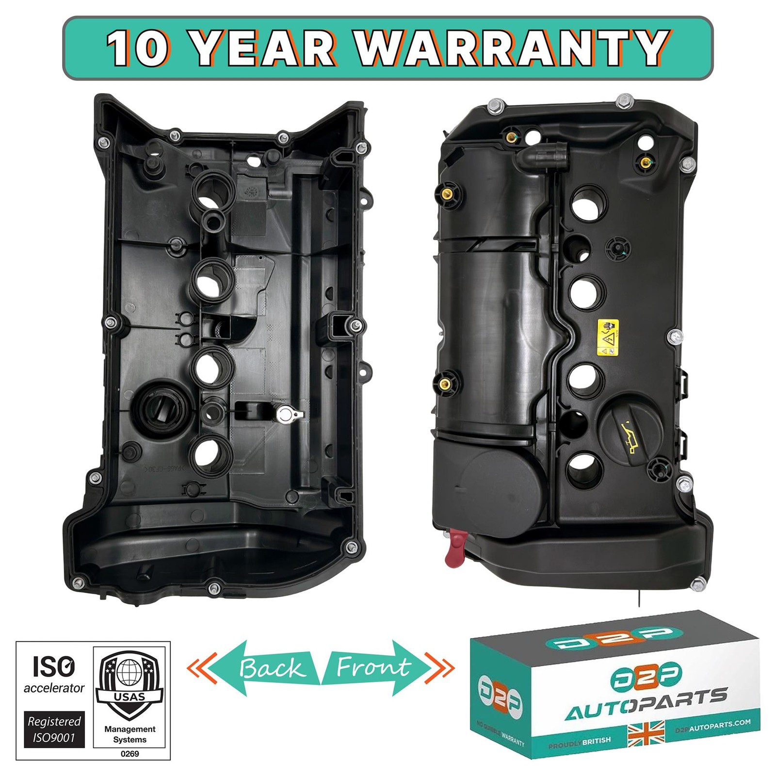 ROCKER COVER CYLINDER HEAD FOR PEUGEOT 207 208 3008 308 408 5008 508 0248.Q5