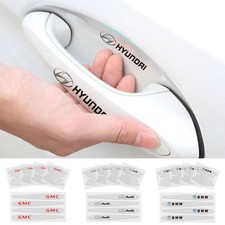 8-Piece Car Door Handle Protector Scratch-Proof Invisible Transparent Stickers