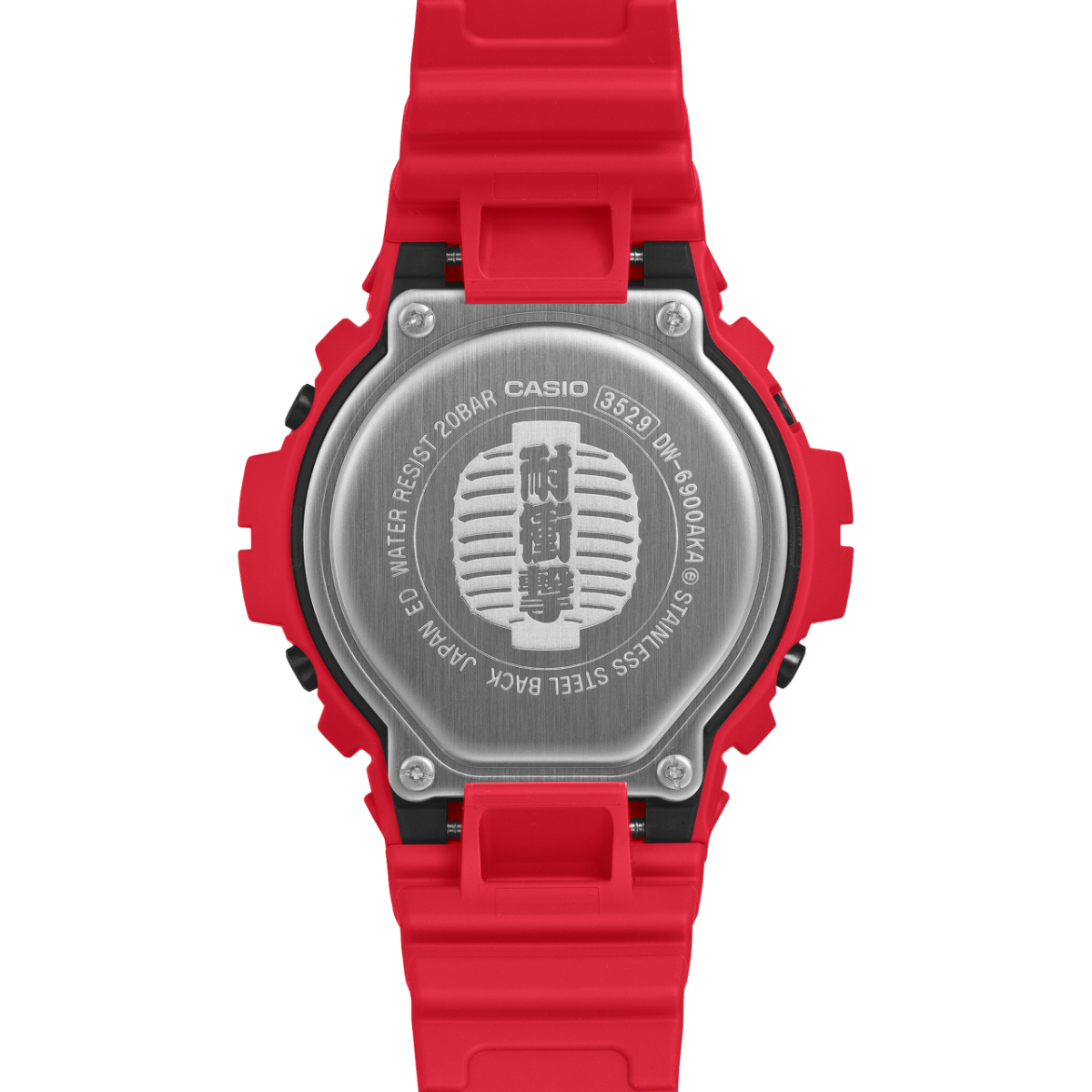 CASIO G-SHOCK DW-6900AKA-4JR Akachochin Chrono Digital Men Watch