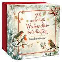 24 Zauberhafte Weihnachtsbotschaften | Kristin LüCkel | Taschenbuch | 24 S.