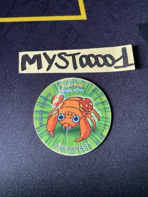 Pog Caps Taz Pokemon 46 Paras Französisch 2001 Nintendo Gebraucht