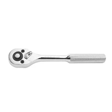 K-Tool 21092 1/4" Drive Professional Series Chrome Ratchet, 4-1/2" Long