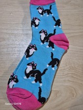 Super Cute Ladies Cat And Dog Themed Sock Cushioned For Comfort Perfect Gift ??