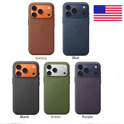 For iPhone 17 Pro Max 17 Pro TechWoven Case with MagSafe Blue Sienna