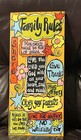 Family Rules.. Home Decor Inspirational  Primitive Wood Sign — photo 3