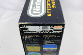 Juego de acci&oacute;n original Nintendo NES caja vac&iacute;a, espuma de poliestireno, manuales y folletos SOLO