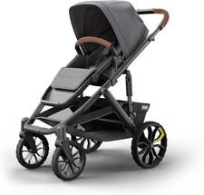 All-Terrain Convertible Stroller: Reversible, One-Hand Fold, Machine Washable