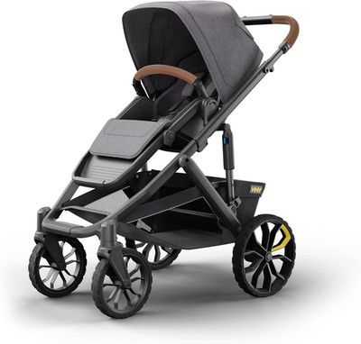 All-Terrain Convertible Stroller: Reversible, One-Hand Fold, Machine Washable