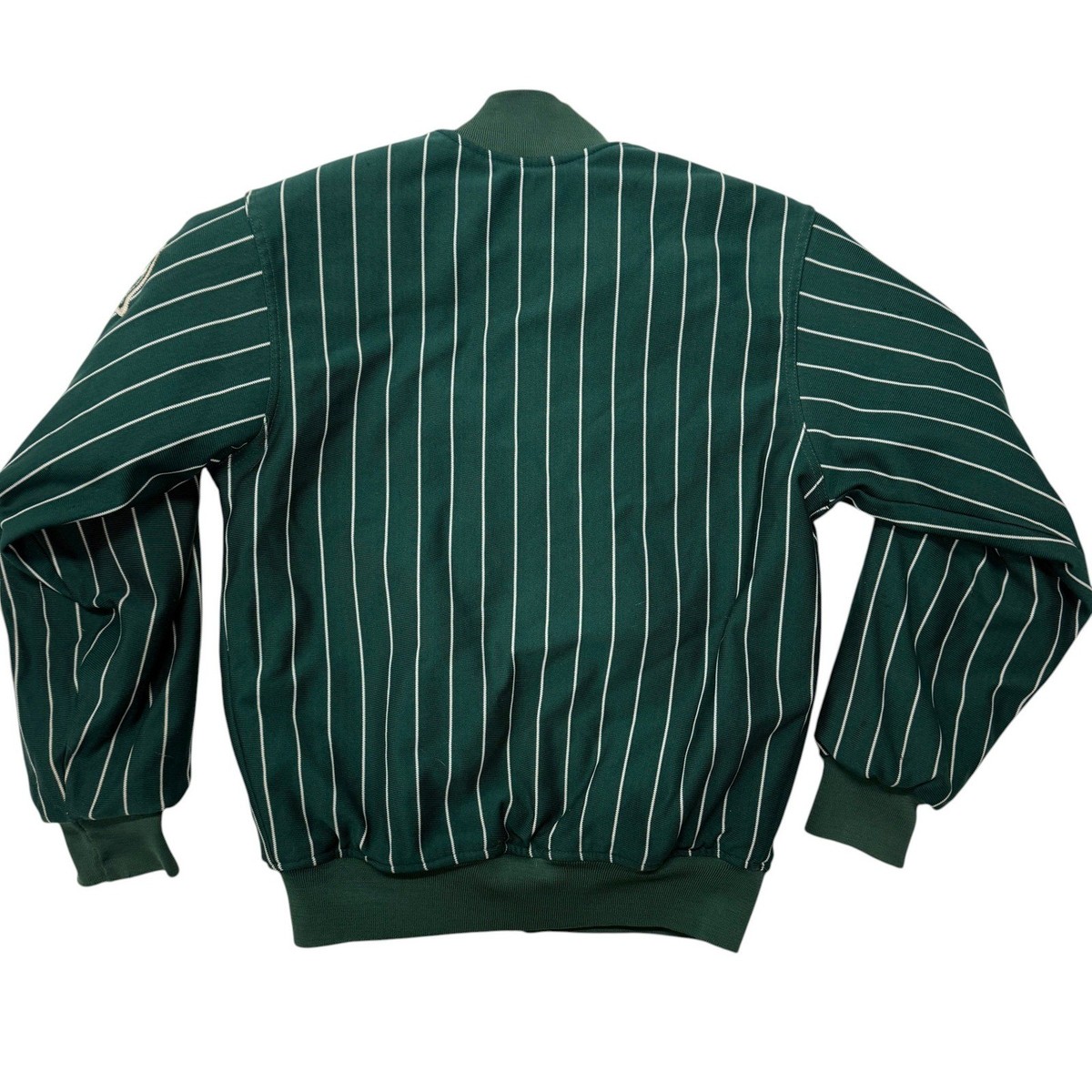 Vintage Felco Oakland Athletics MLB Varsity Jacket Green Pinstripe