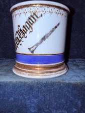 Occupational Shaving Mug, Clarinet
