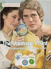 Vantage 1980 Print Ad Cigarettes The Vantage Point Low Tar Vintage