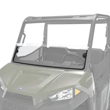 Polaris Lock & Ride Half Front Windshield, Polycarbonate, for RANGER UTV